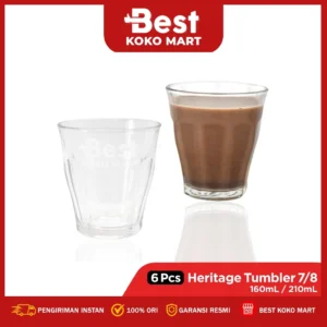 Maxim Espresso Glass 210 ml /Coffe Glass Premium Cafe / Gelas Kopi Tempered High Quality - Gambar 3