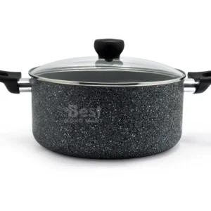 maxim neostone dutch oven 20 cm panci keramik teflon anti lengket 20 cm+ tutup kaca