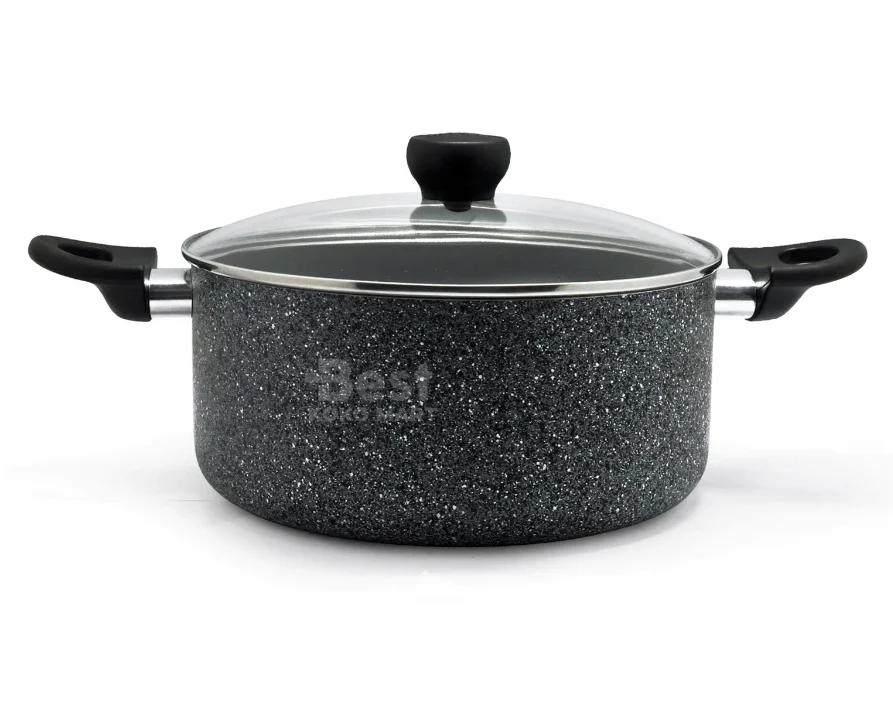 maxim neostone dutch oven 20 cm panci keramik teflon anti lengket 20 cm+ tutup kaca maxim neostone dutch oven 20 cm panci keramik teflon anti lengket 20 cm+ tutup kaca