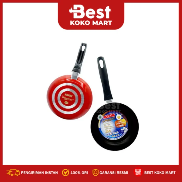 Teflon / Frypan Maxim Valentino Anti Lengket Ukuran 12, 18, 20, 22, 24, 26 cm