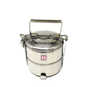 maxim rantangan stainless 2 tingkat 10cm | rantang susun bekal sayur