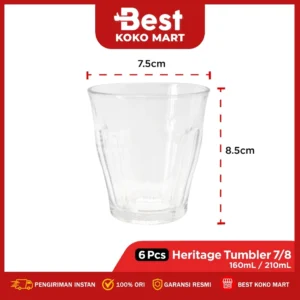 Maxim Espresso Glass 210 ml /Coffe Glass Premium Cafe / Gelas Kopi Tempered High Quality - Gambar 2