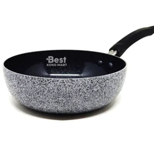 teflon maxim neostone deep wok 24 cm ceramic series wok pan anti lengket & anti gores