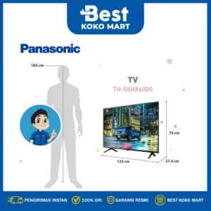 Panasonic TH-55HX600G Smart Android LED TV 4K HDR [55 Inch] - Gambar 5