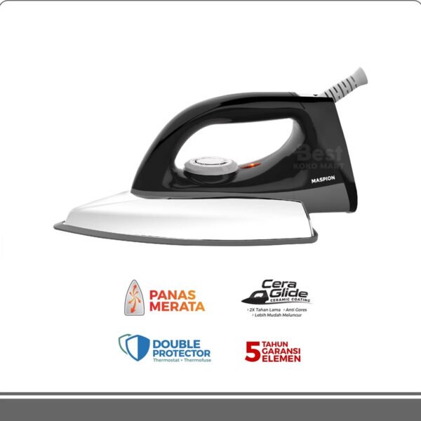 setrika listrik / iron maspion ha 380 original premium quality murah lebay