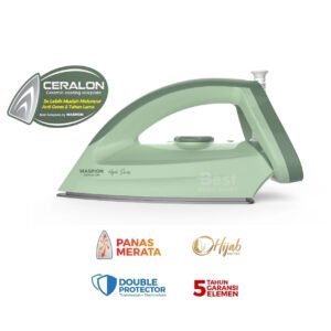 maspion setrika listrik hijab edition ha 365 (warna random) original