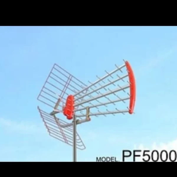 antena tv pf 5000 antena analog luar pf5000 garansi resmi original