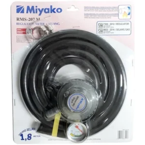 regulator dan selang miyako rms207m garansi resmi original