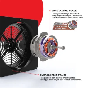 maspion ceiling exhaust fan kipas angin hexos plafon 8 inch cef 20 original garansi resmi