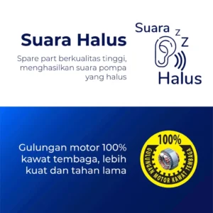 shimizu pompa air sumur dangkal non otomatis ps 116 bit garansi resmi original