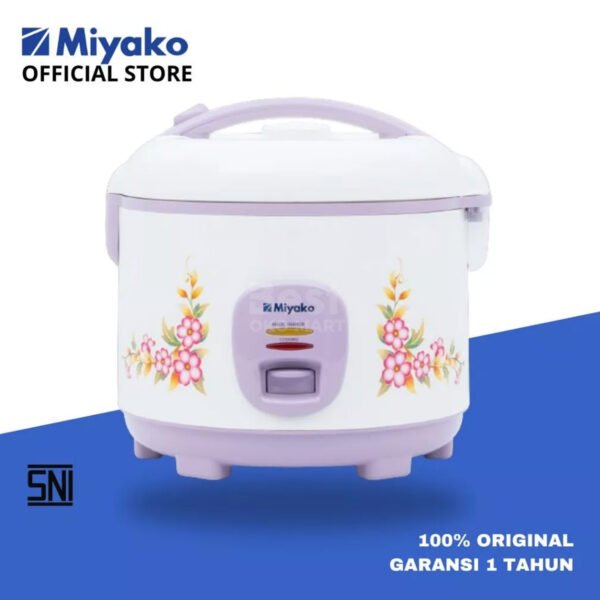 magic com miyako mcm509ts rice cooker 2in1 magic warmer magic com 1.8 liter 3in1 395w garansi resmi original