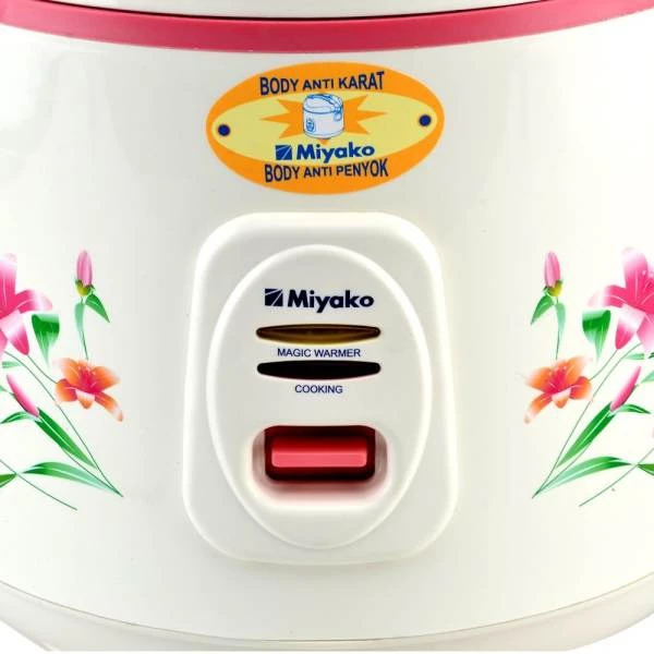 magic com miyako mcm507 rice cooker magic warmer plus 1.8 liter 395 watt garansi resmi original magic com miyako mcm507 rice cooker magic warmer plus 1.8 liter 395 watt garansi resmi original
