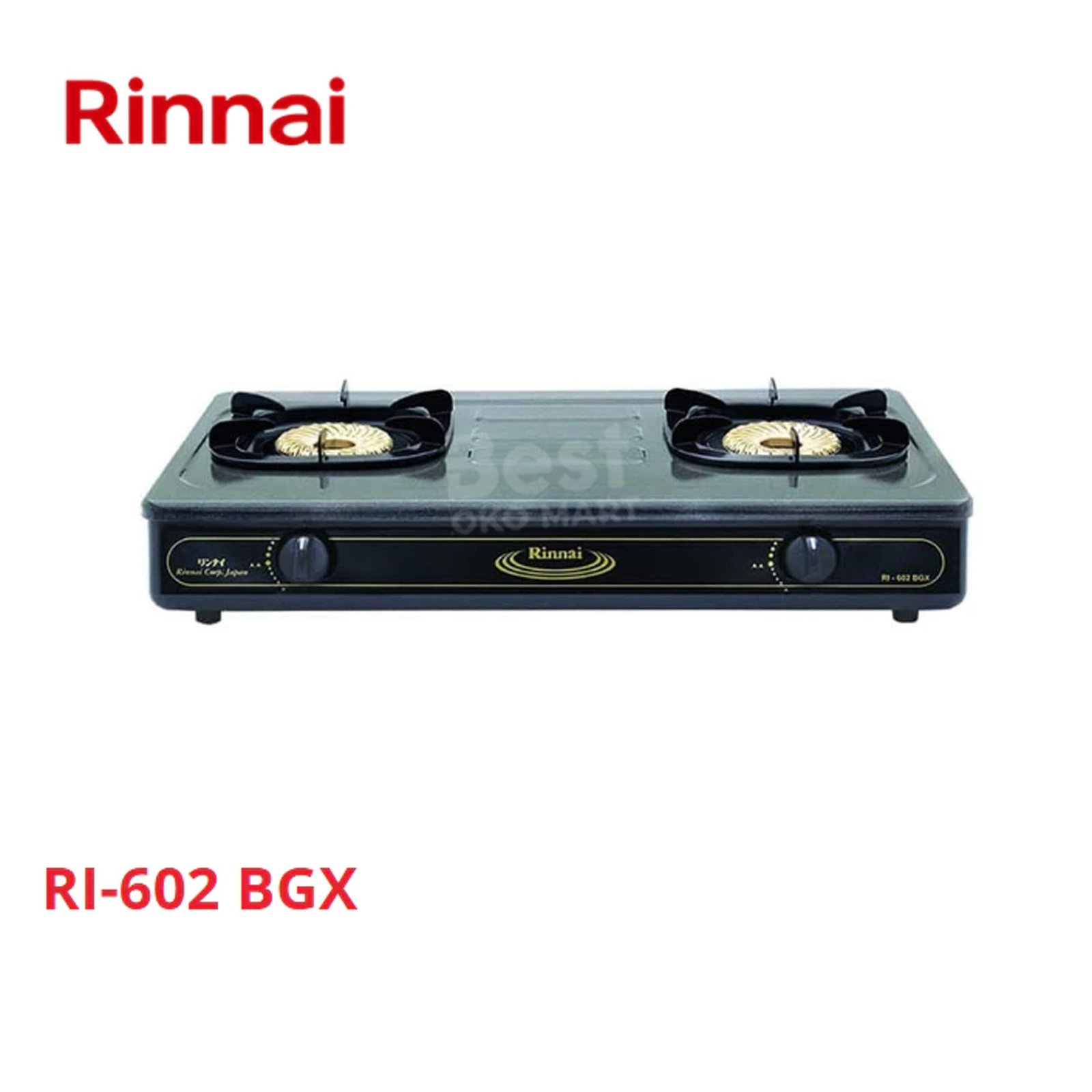 rinnai kompor gas 2 tungku rinnai ri 602 bgx garansi resmi original rinnai kompor gas 2 tungku rinnai ri 602 bgx garansi resmi original