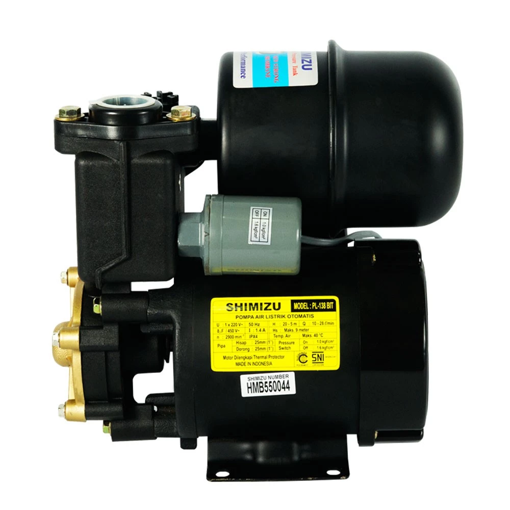 shimizu pompa air otomatis sumur dangkal pl 138 bit garansi resmi original shimizu pompa air otomatis sumur dangkal pl 138 bit garansi resmi original