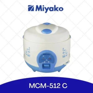 magic com miyako mcm512c rice cooker 1.2 liter 3in1 magic warmer plus minimalis garansi resmi original