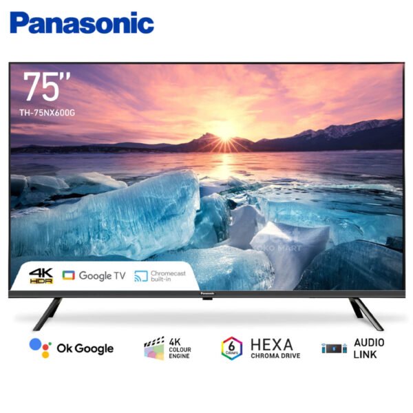 panasonic th 75nx600g 4k led tv [75 inch] garansi resmi original