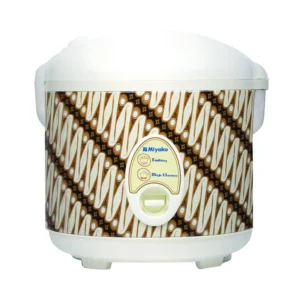 magic com miyako mcm508btkprg magic warmer plus rice cooker [1,8 ltr] garansi resmi original