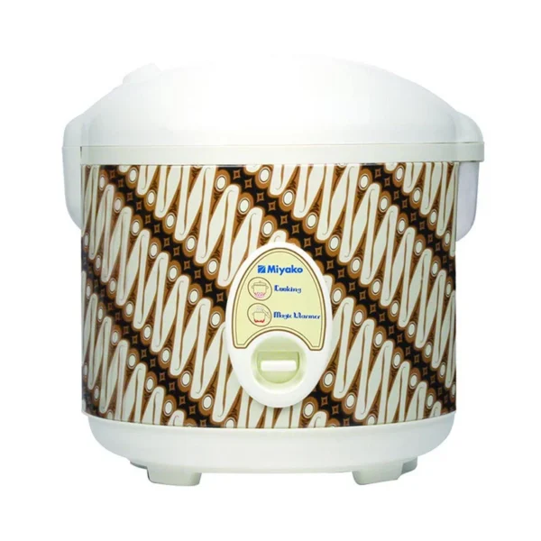 magic com miyako mcm508btkprg magic warmer plus rice cooker [1,8 ltr] garansi resmi original
