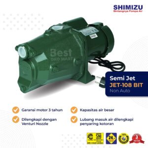 shimizu pompa air sumur dangkal semi jet non auto jet 108 bit garansi resmi original