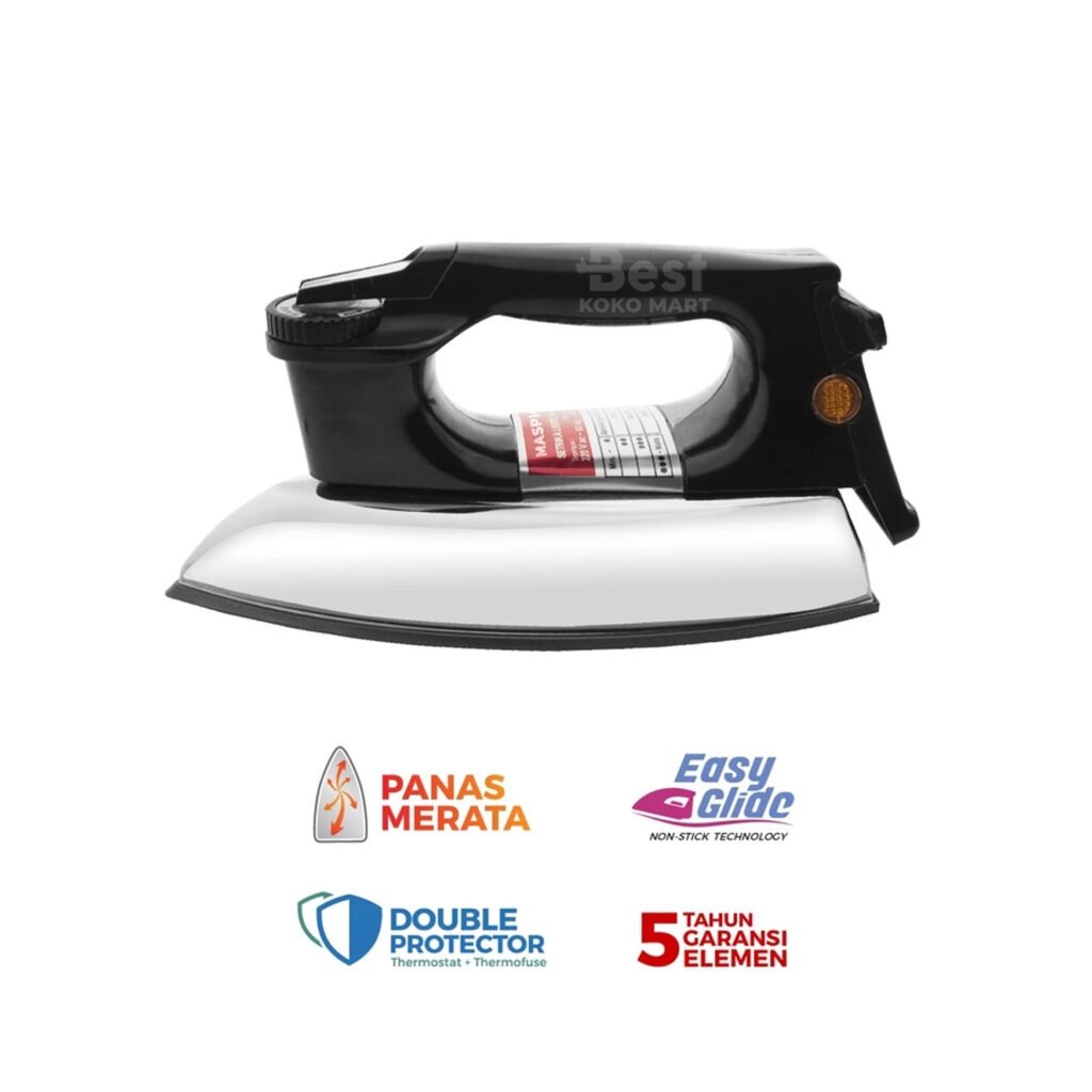 setrika listrik ( maspion ha 30 ) iron garansi resmi