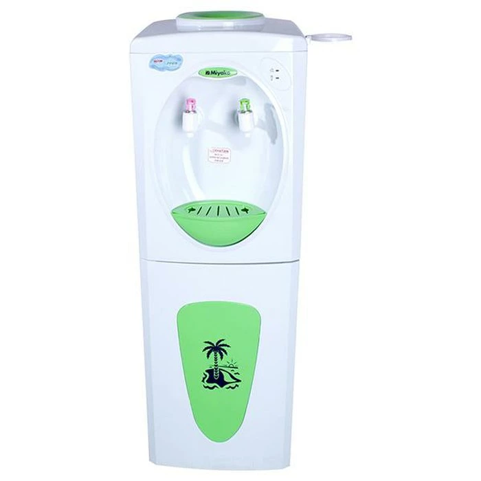 dispenser miyako wd389hc rak gelas hot & cool garansi resmi original