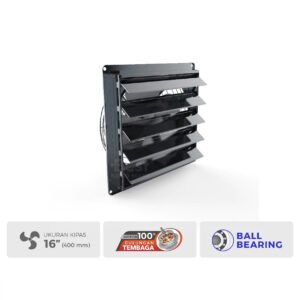 maspion ventilating exhaust fan kipas ventilasi 16 inch mv 3400 nex original garansi resmi