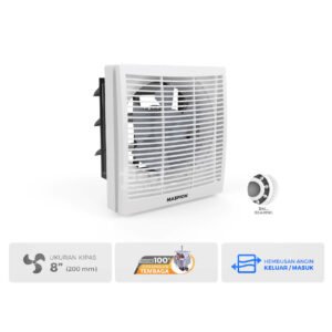 maspion ventilating exhaust fan kipas ventilasi 8 inch mv 201 nex original garansi resmi