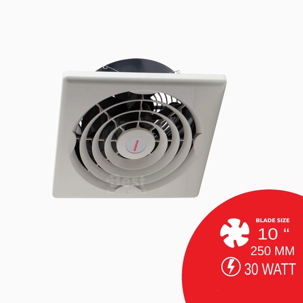 maspion ceiling exhaust fan kipas angin hexos plafon 10 inch cef 2510 original garansi resmi