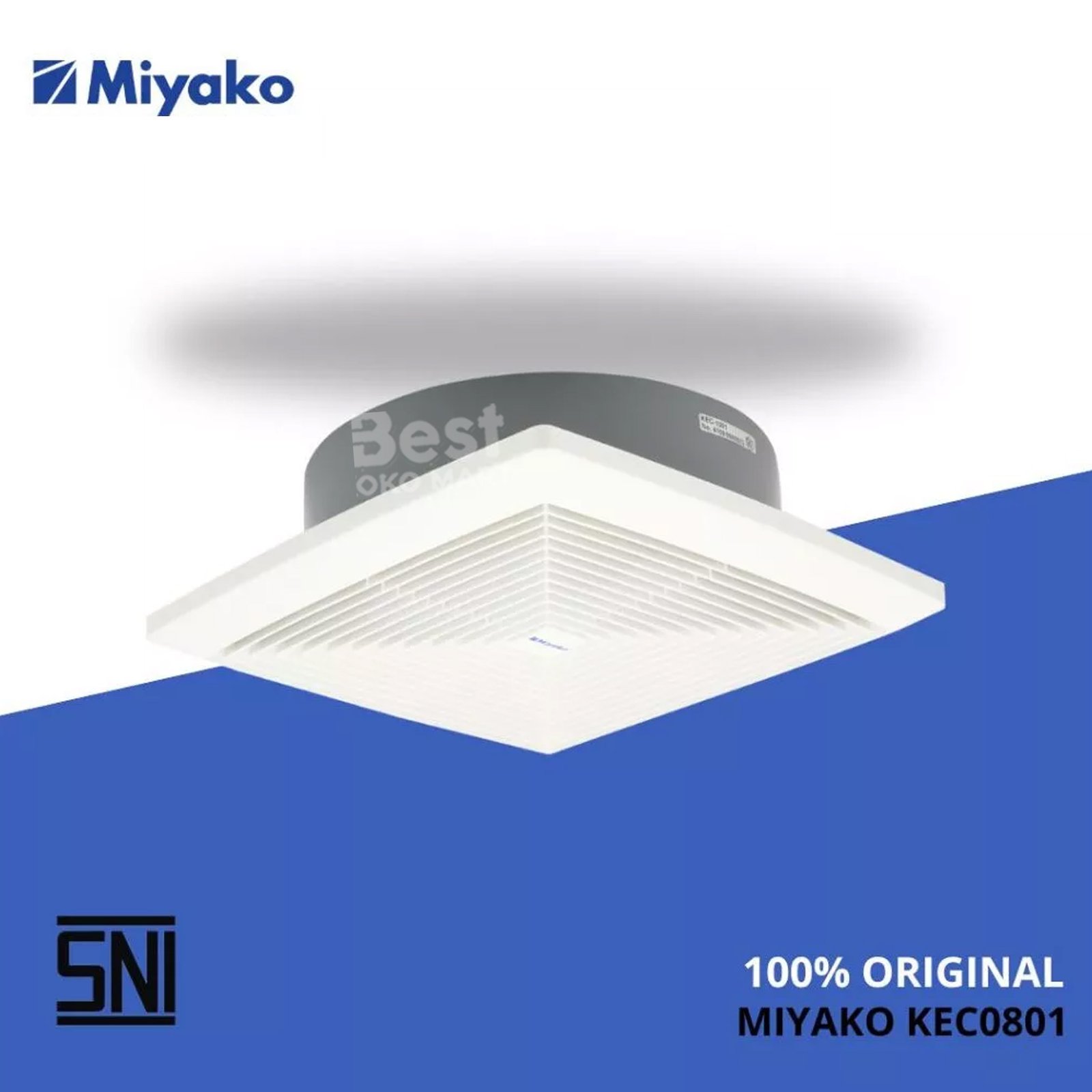 kipas plafon exhaust fan ceiling miyako kec0801 8 inch 31 watt sirkulasi udara garansi resmi original kipas plafon exhaust fan ceiling miyako kec0801 8 inch 31 watt sirkulasi udara garansi resmi original