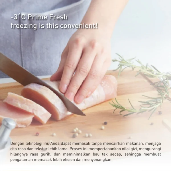 panasonic nr bb252q pk kulkas 2 pintu inverter + prime fresh black garansi resmi original