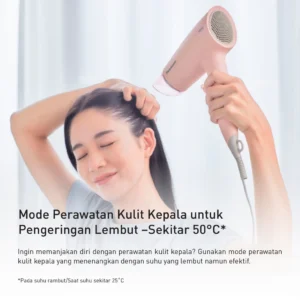 panasonic eh nd37 p415 hair dryer basic series pink garansi resmi original