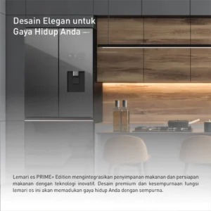 panasonic nr cw530xmms multidoor prime freeze + nanoe x dark mirror garansi resmi original