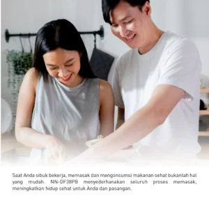 panasonic nn df38pbtte microwave oven double heater [23 l] garansi resmi original