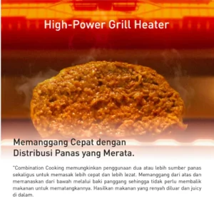 panasonic nn ds59nbtte multifunction steam grill microwave oven [27l] garansi resmi original