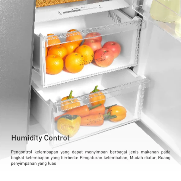 panasonic nr sc631bghd kulkas side by side infinite inverter glass garansi resmi original