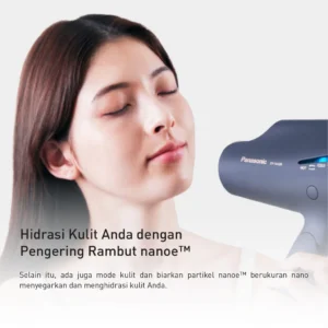 panasonic eh na98 k415 hair dryer nanoe series black garansi resmi original