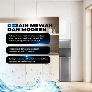 anasonic ny wdb91das touchless water dispenser bottom loading garansi resmi original