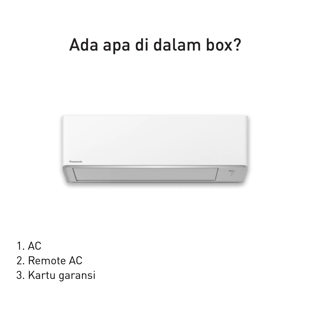 panasonic cs/cu pu9akj ac standard inverter [1 pk] garansi resmi original