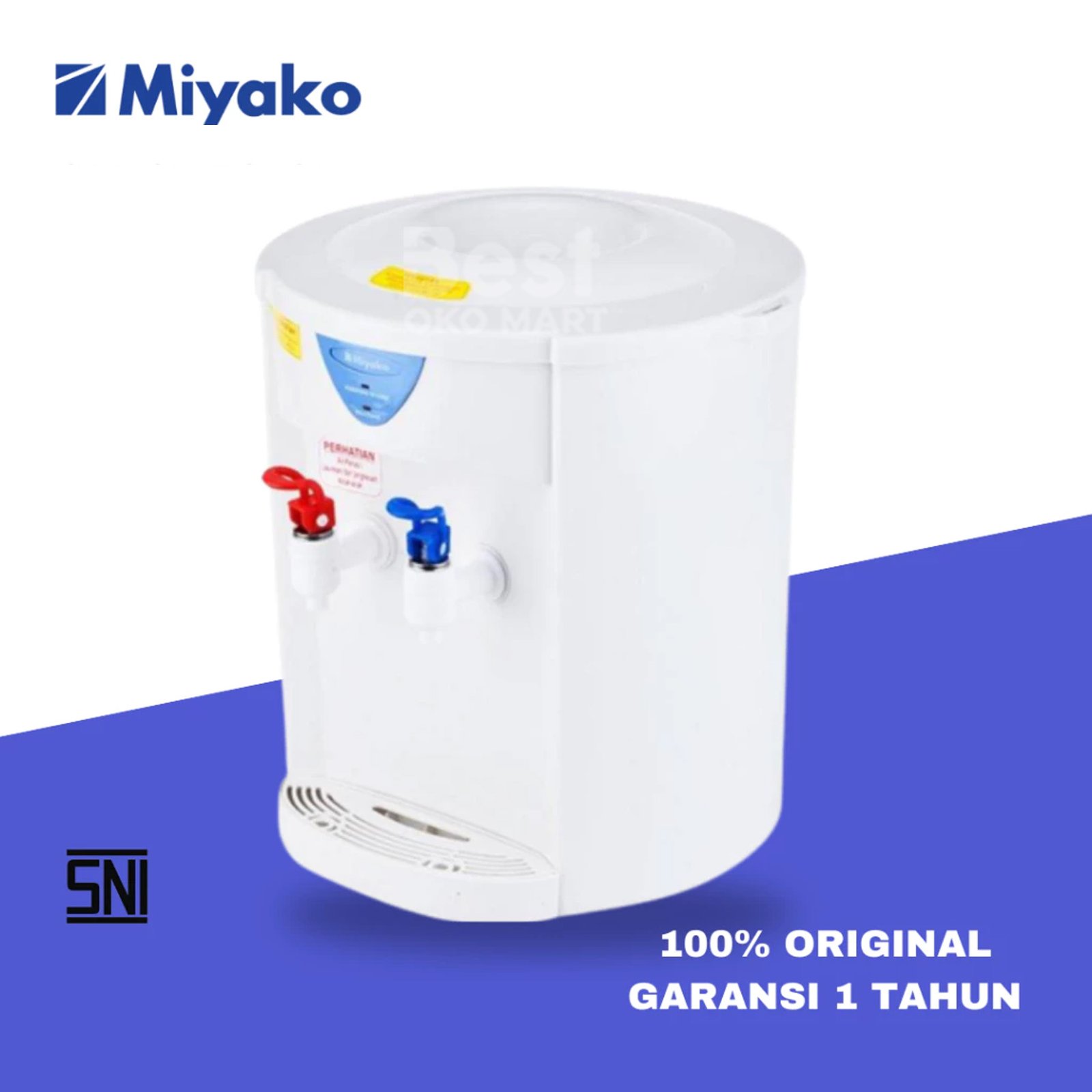 dispenser miyako wd186h dispenser meja galon atas hot & normal garansi resmi original