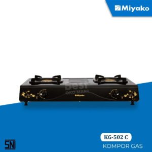 kompor gas miyako kg502c kompor gas 2 tungku minimalis garansi resmi original