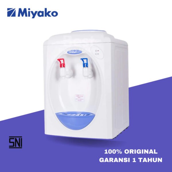 dispenser miyako wd189h galon atas [hot & normal] garansi resmi original
