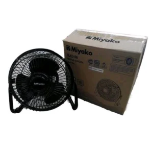 kipas angin miyako kad06 kipas meja desk fan hitam [6 inch] garansi resmi original