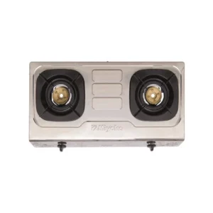 kompor gas miyako kg502ss stainless steel 2 tungku garansi resmi original