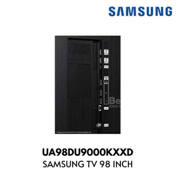 tv samsung 98du9000 crystal uhd 4k 120hz smart tv 98 inch ua98du9000kxxd ua98du9000 garansi resmi original