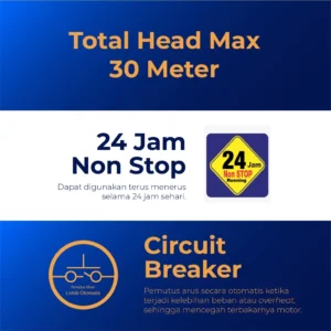 shimizu pompa air sumur dangkal semi jet non auto jet 108 bit garansi resmi original