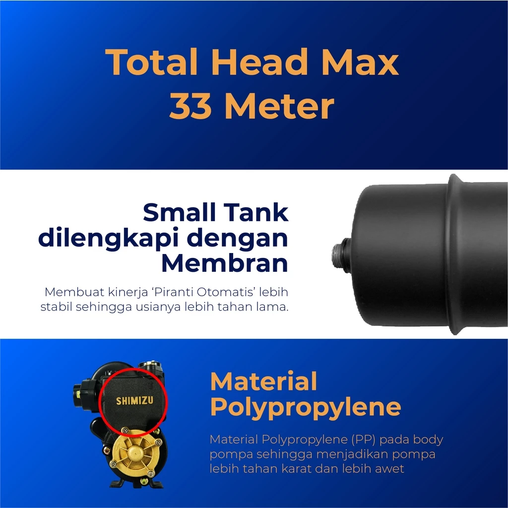 shimizu pompa air otomatis sumur dangkal pl 138 bit garansi resmi original shimizu pompa air otomatis sumur dangkal pl 138 bit garansi resmi original