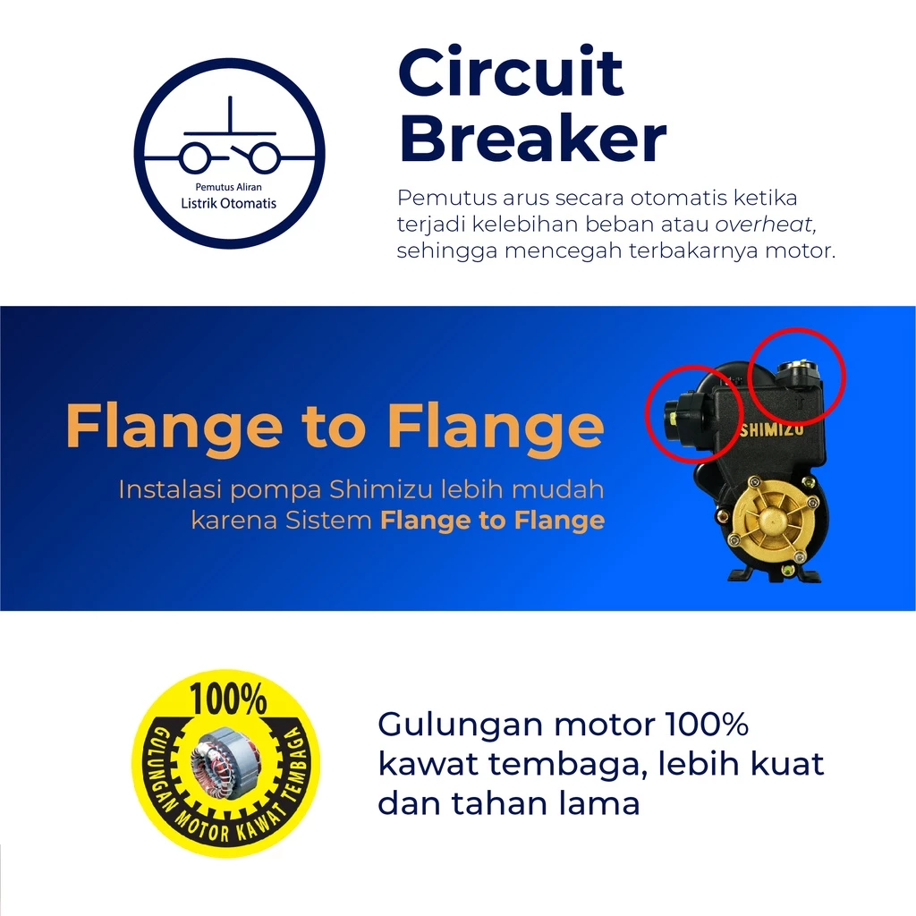 shimizu pompa air otomatis sumur dangkal pl 138 bit garansi resmi original shimizu pompa air otomatis sumur dangkal pl 138 bit garansi resmi original
