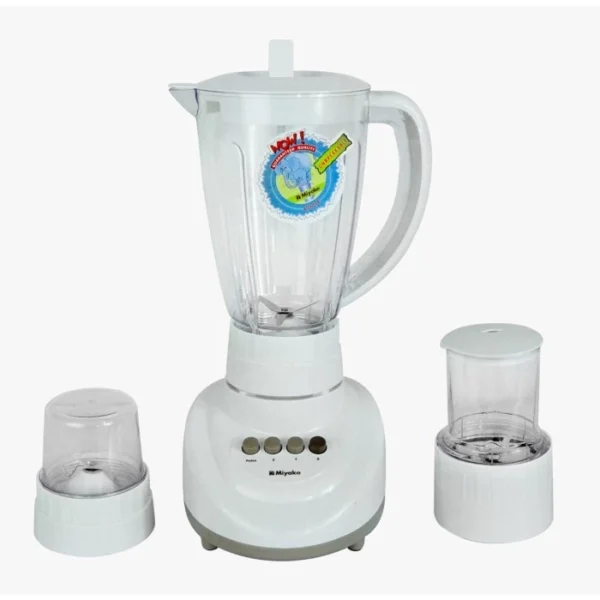 blender miyako bl152pf/apw plastik 1.5l 3in1 300w white garansi resmi original