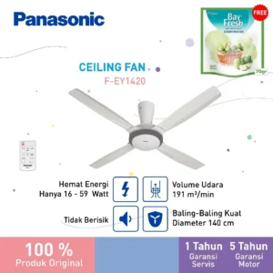 panasonic f ey1420 w ceiling fan garansi resmi original