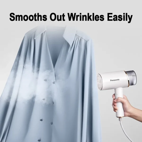 panasonic ni ghf025wsr foldable handy steamer white garansi resmi original